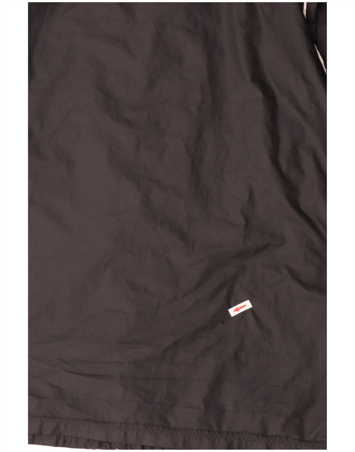 NIKE Herren Regenjacke UK 40 Large Schwarz Polyester