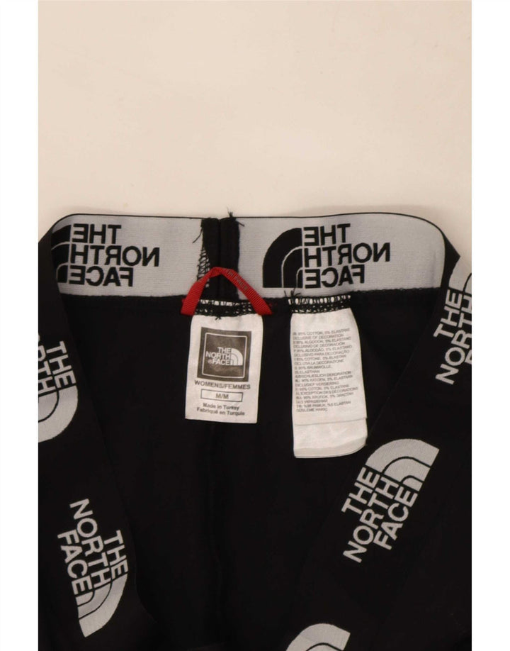 The North Face Womens Graphic Leggings UK 12 Mittelschwarze Baumwolle