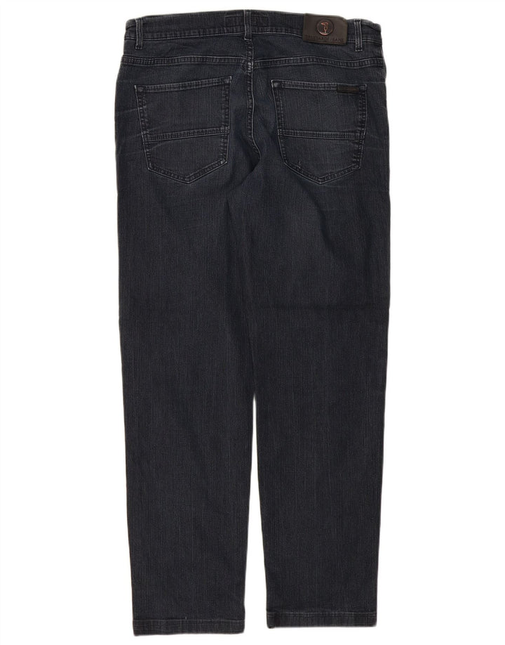 Trussardi Herren Tapered Jeans W32 L29 Blau