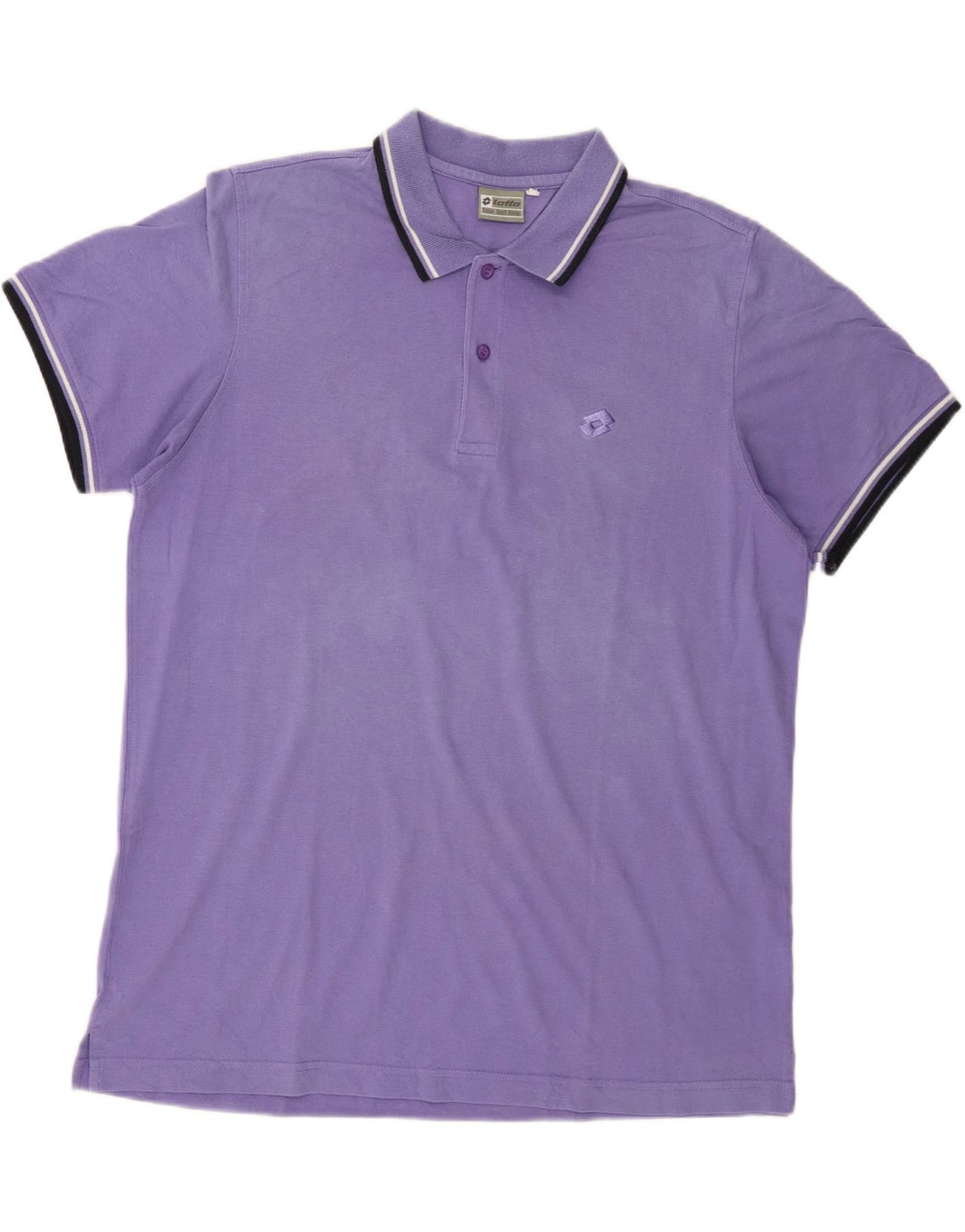 Lotto Herren-Poloshirt, Größe L, Lila