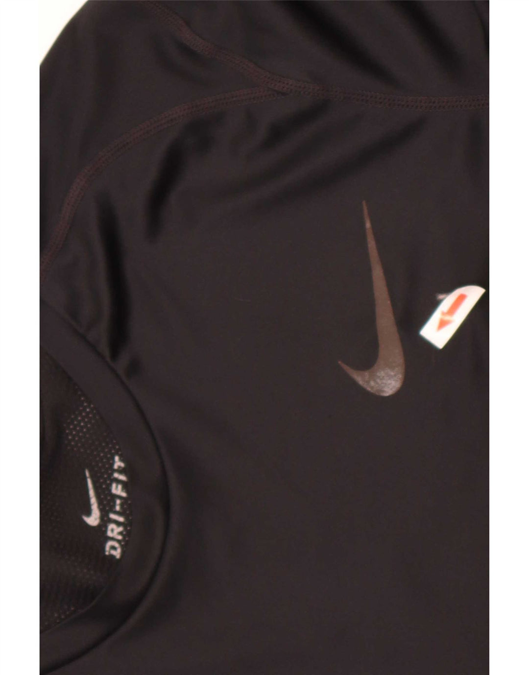 Nike Herren Dri Fit T-Shirt Top Small Schwarz Polyester