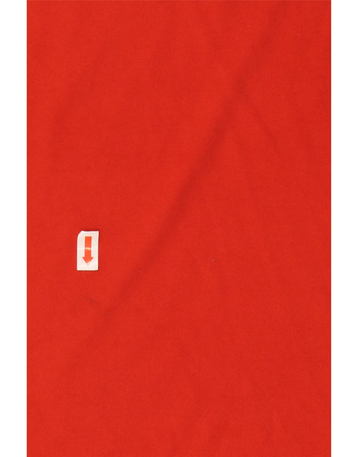 Adidas Herren Weste Top Mittelrotes Polyester