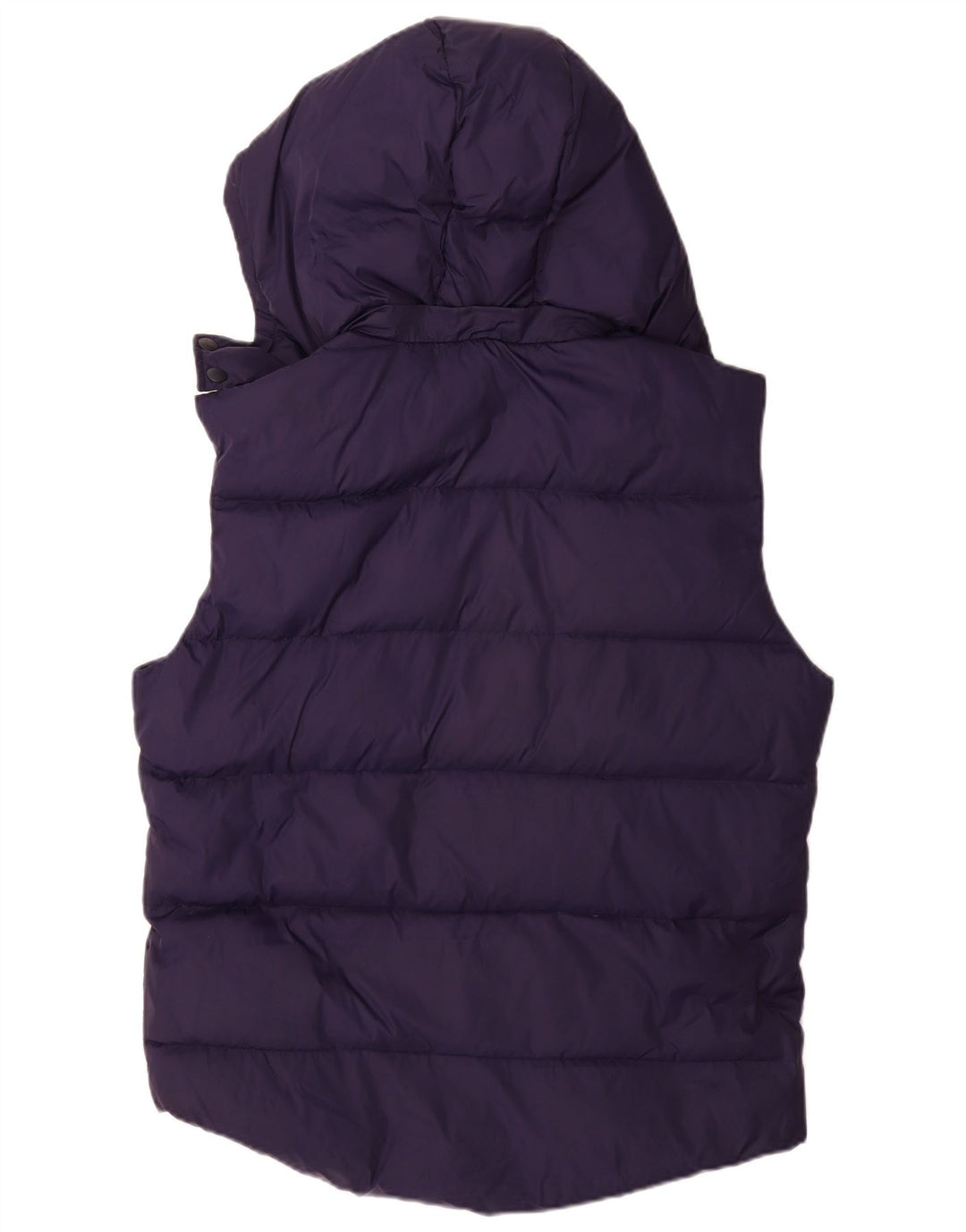 JACK WILLS Mens Hooded Padded Gilet UK 38 Medium Navy Blue Nylon