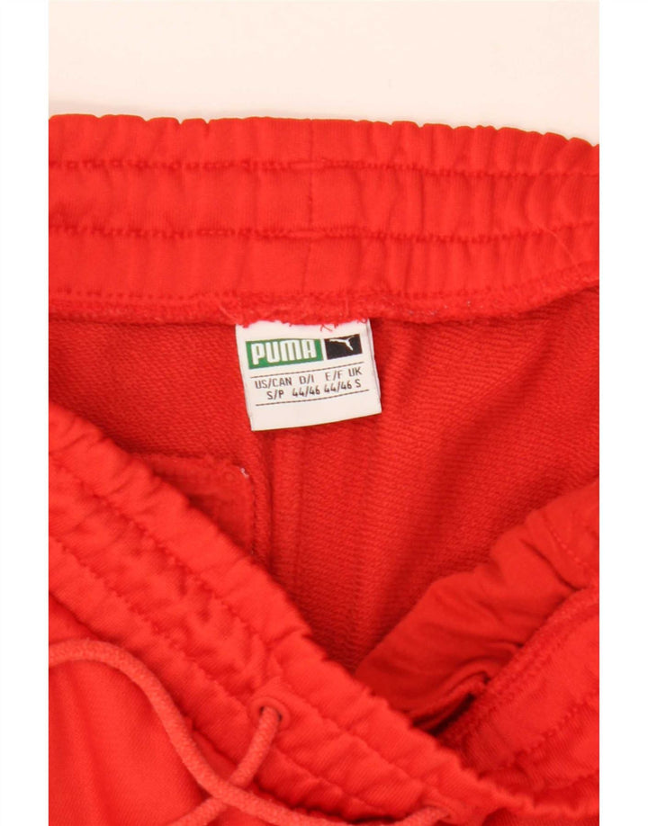 Puma Herren-Sportshorts, klein, rot, Farbblock