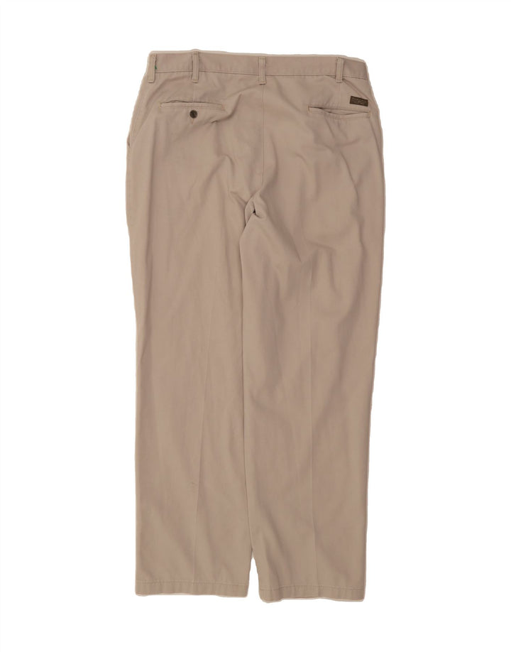 LEE Mens Khakis Straight Chino Trousers W38 L32 Grey Cotton Vintage Lee and Second-Hand Lee from Messina Hembry 