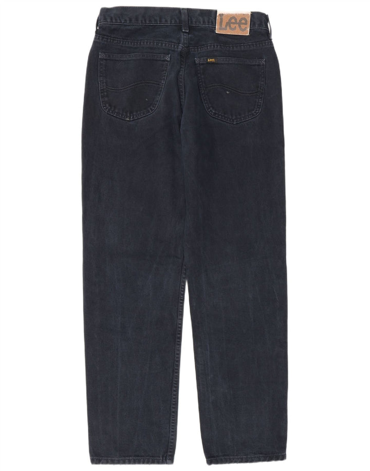 Lee Herren Straight Jeans W30 L31 Marineblau