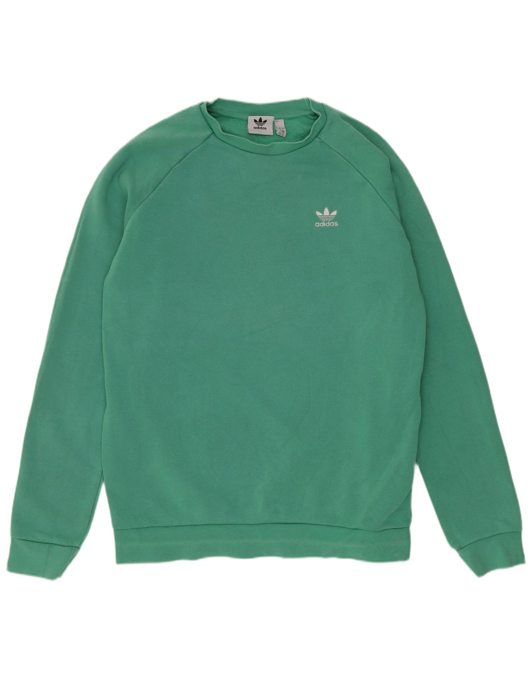Adidas Herren Sweatshirt Pullover Große grüne Baumwolle