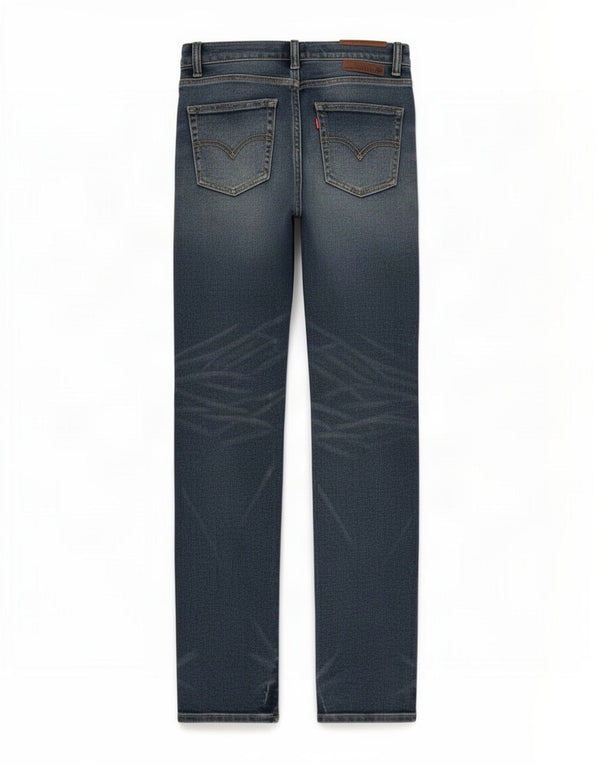 Levi's 510 Distressed Skinny Jeans für Jungen, 11–12 Jahre, W27 L28, blaue Baumwolle