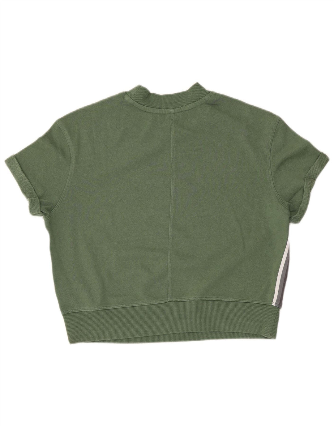 Calvin Klein Damen-Sweatshirt mit übergroßem Grafikmotiv, Gr. 10, Größe S, Grün