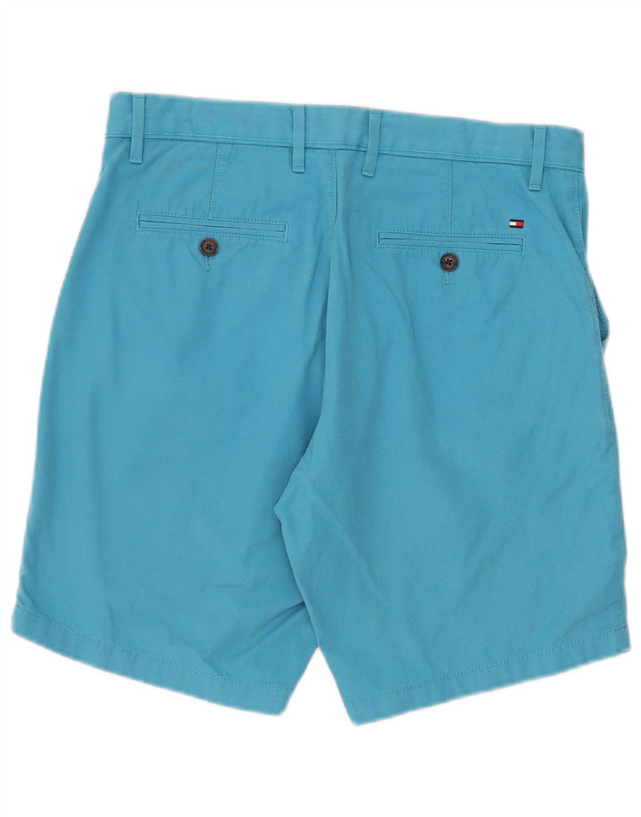 Tommy Hilfiger Herren Chinoshorts W31 mittelblaue Baumwolle