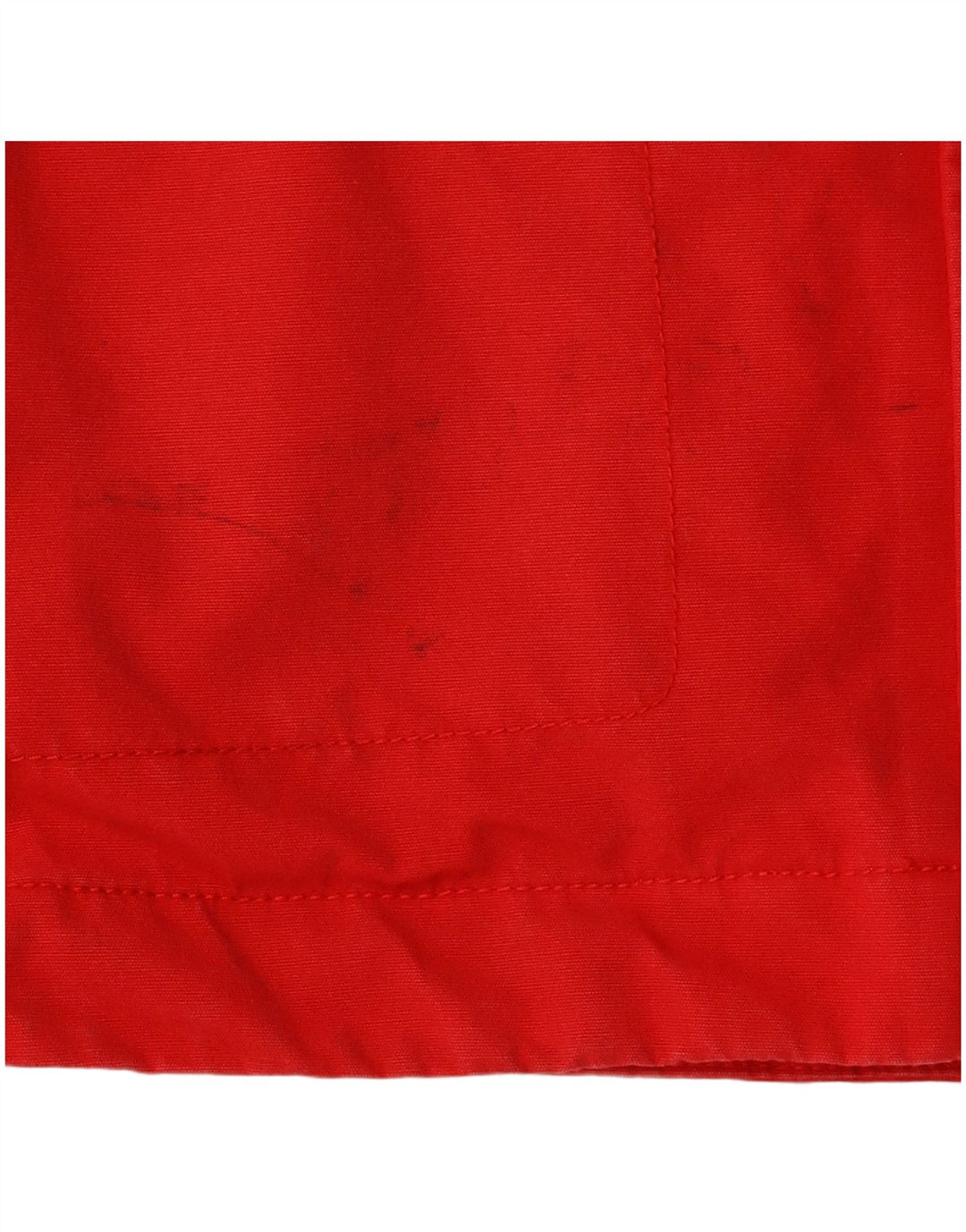 JOULES Damen-Windbreakerjacke mit Kapuze, UK 14, Größe L, Rot, Baumwolle