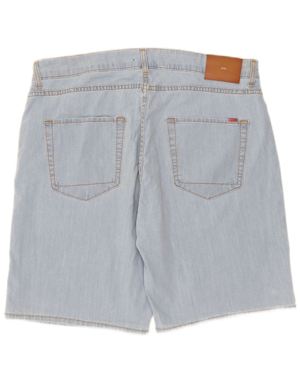 Liu Jo Herren Denim Shorts W38 XL Blaue Baumwolle