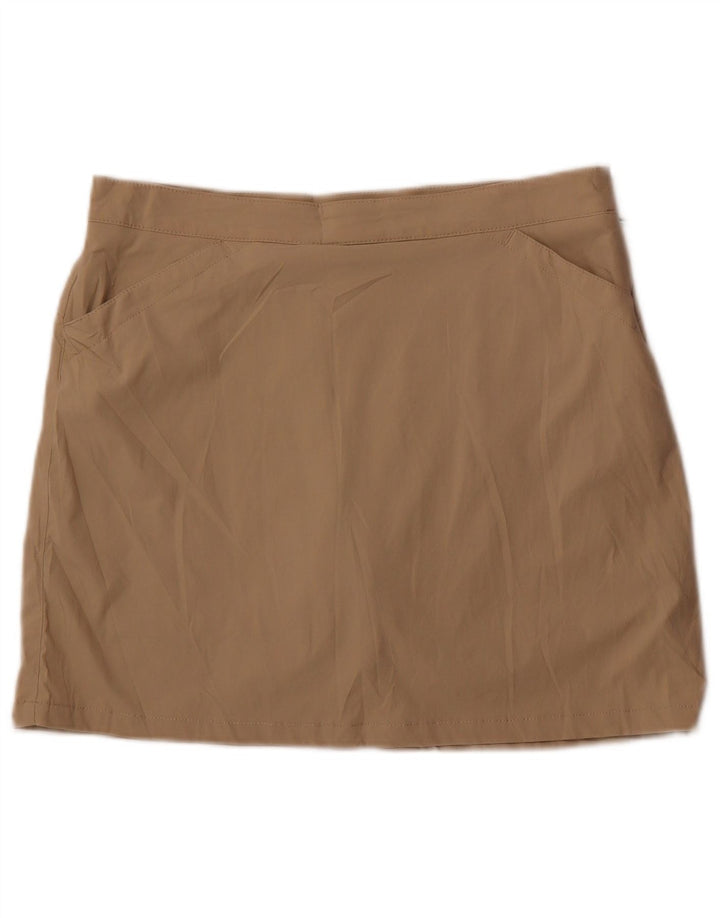 Eddie Bauer Damen Skort US 8 Medium Beige Nylon