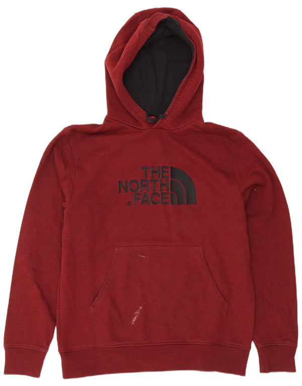 The North Face Herren-Kapuzenpullover mit Grafik, groß, Burgunderrot, Baumwolle
