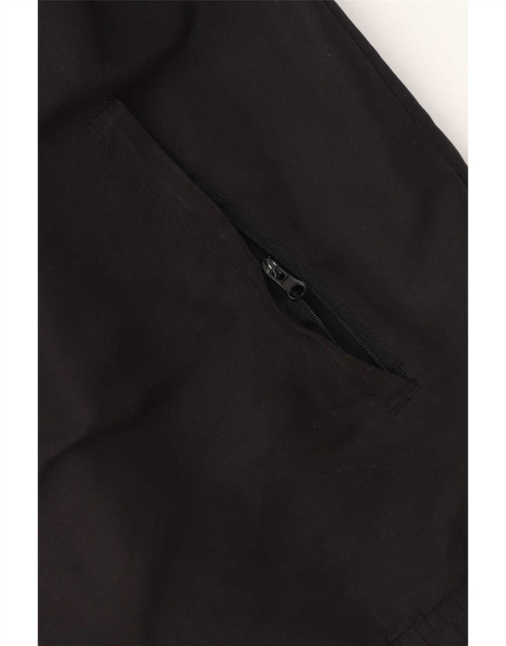 Lotto Herren-Trainingsanzug-Top-Jacke XL, schwarzes Polyester