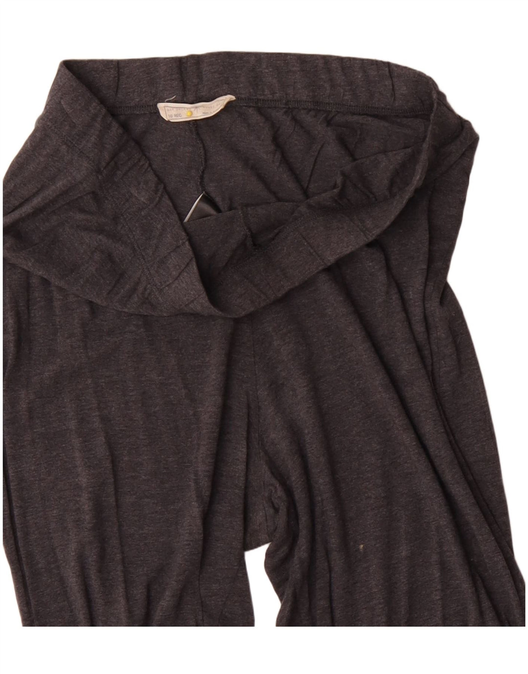 MARKS & SPENCER Damen Trainingshose UK 10 Small Grau Baumwolle