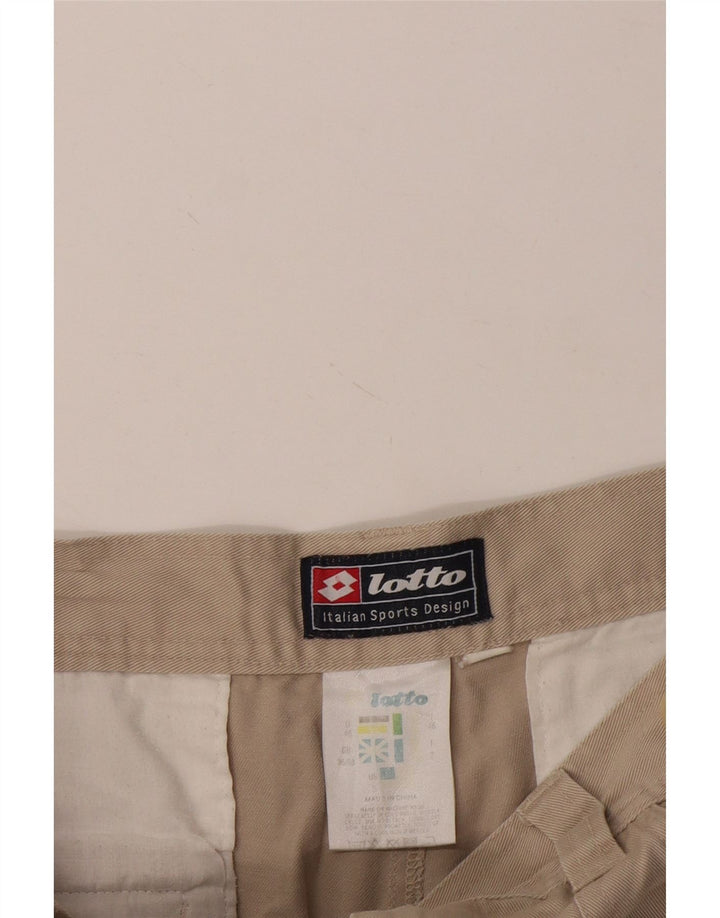 Lotto Herren Cargo-Shorts W36 Large Beige Baumwolle