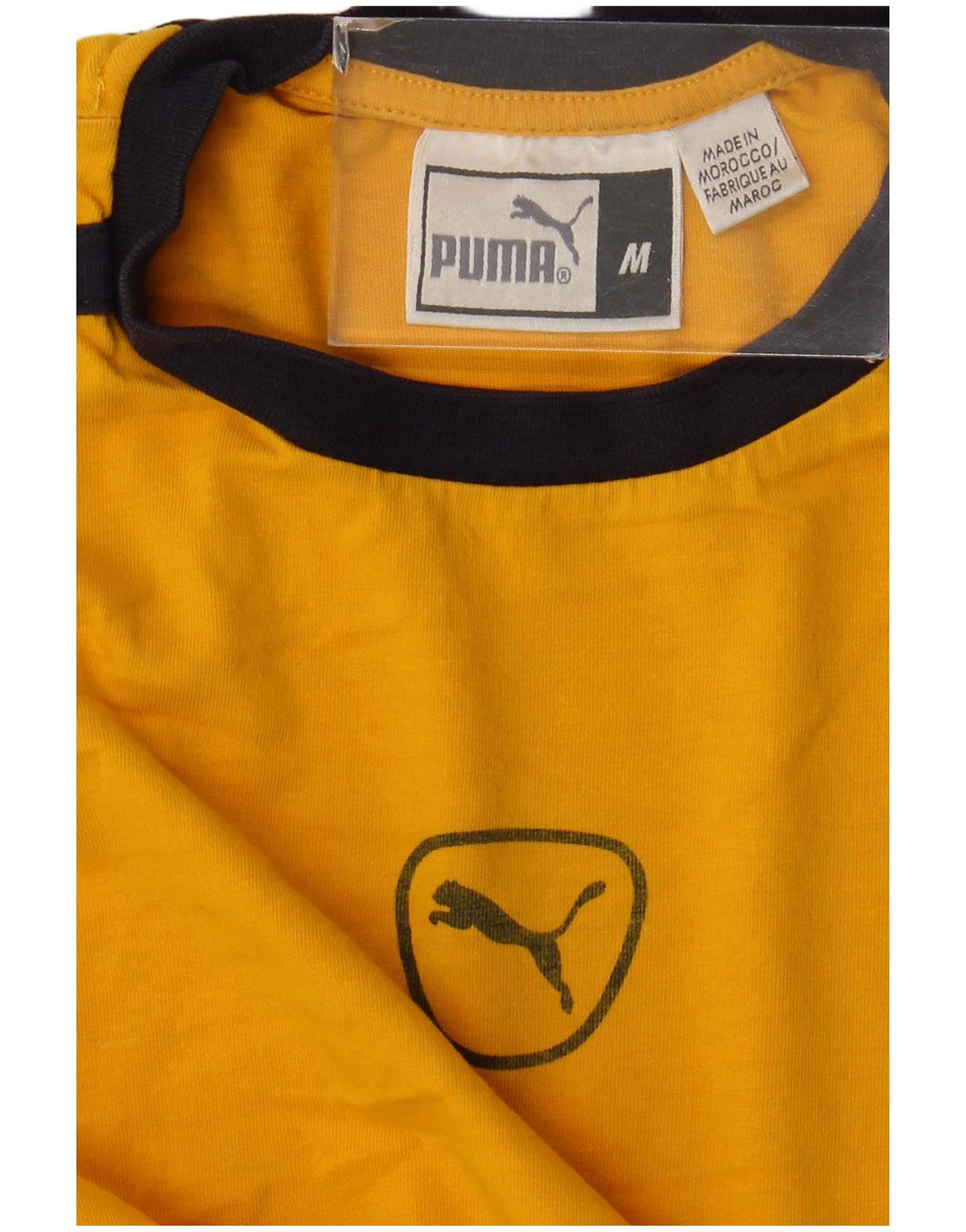 Puma Herren T-Shirt Top Mittelgelb