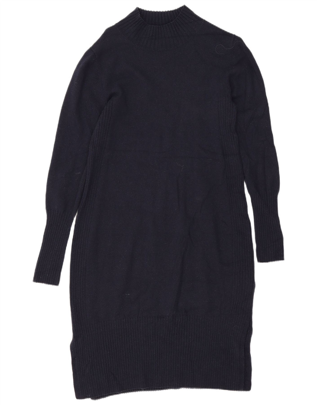 Hobbs Damen-Pulloverkleid, UK 12, mittlere marineblaue Wolle