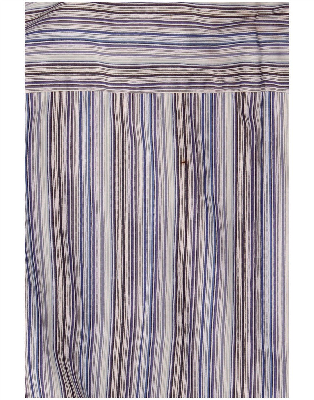 Hugo Boss Herrenhemd Größe 42 16 1/2 groß blau gestreift