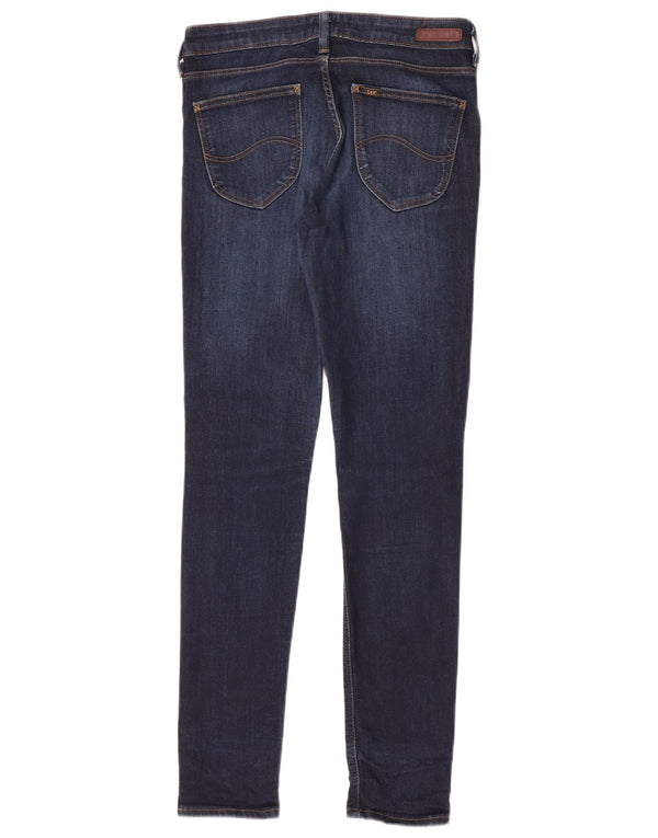 Lee Damen Slim Jeans W30 L30 Blaue Baumwolle