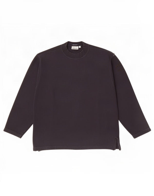 Replay Damen Sweatshirt-Pullover UK 14 Medium Marineblau