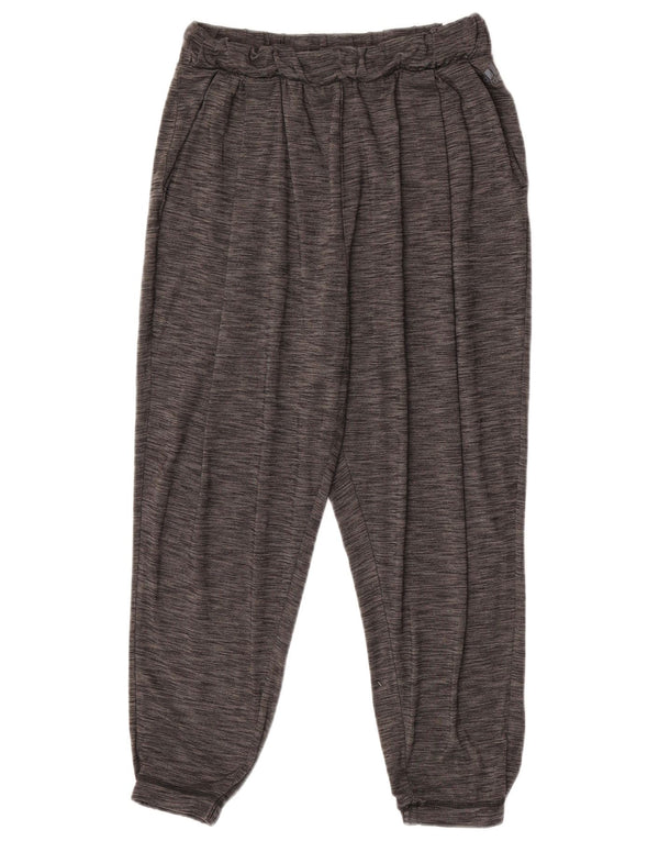 Adidas Damen Climalite Trainingshose Jogger UK 8/10 Small Grau