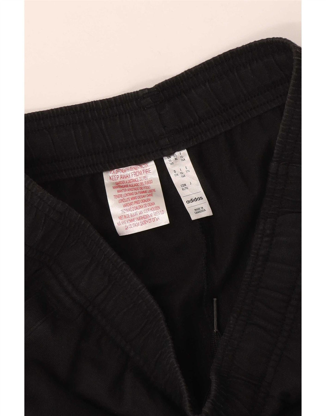 Adidas Jungen Graphic Sport Shorts 15-16 Jahre Schwarz