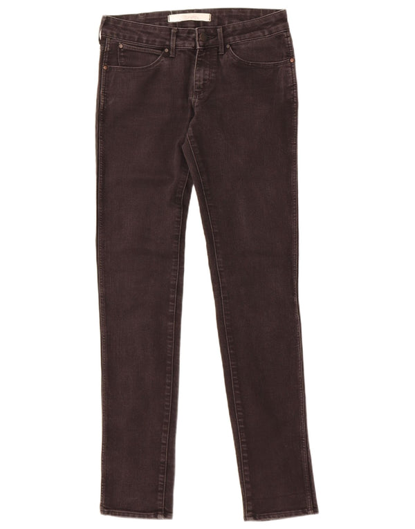 Wrangler Damen Molly Skinny Jeans W27 L32 Schwarze Baumwolle
