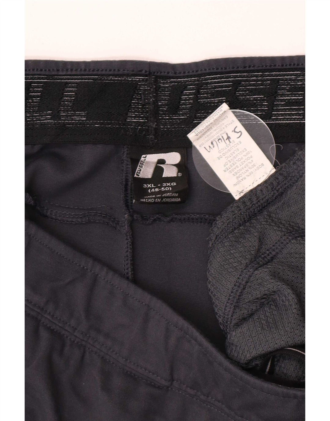 Russell Athletic Herren-Trainingshose 3XL, graues Rayon