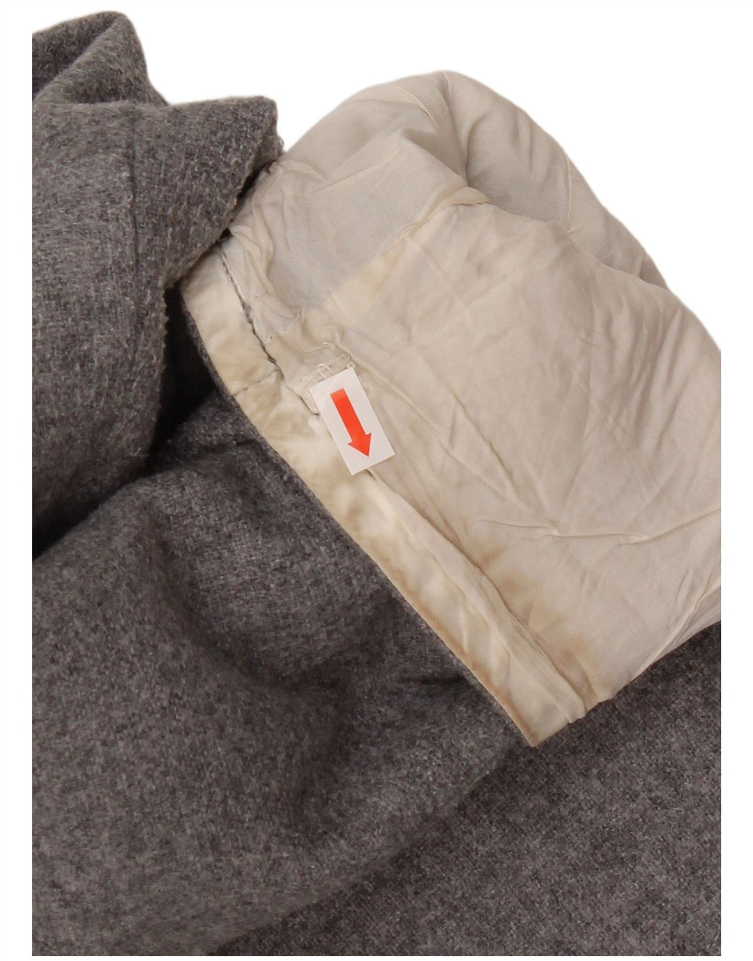 Tommy Hilfiger Damen Kapuzenmantel UK 18 XL Graue Wolle