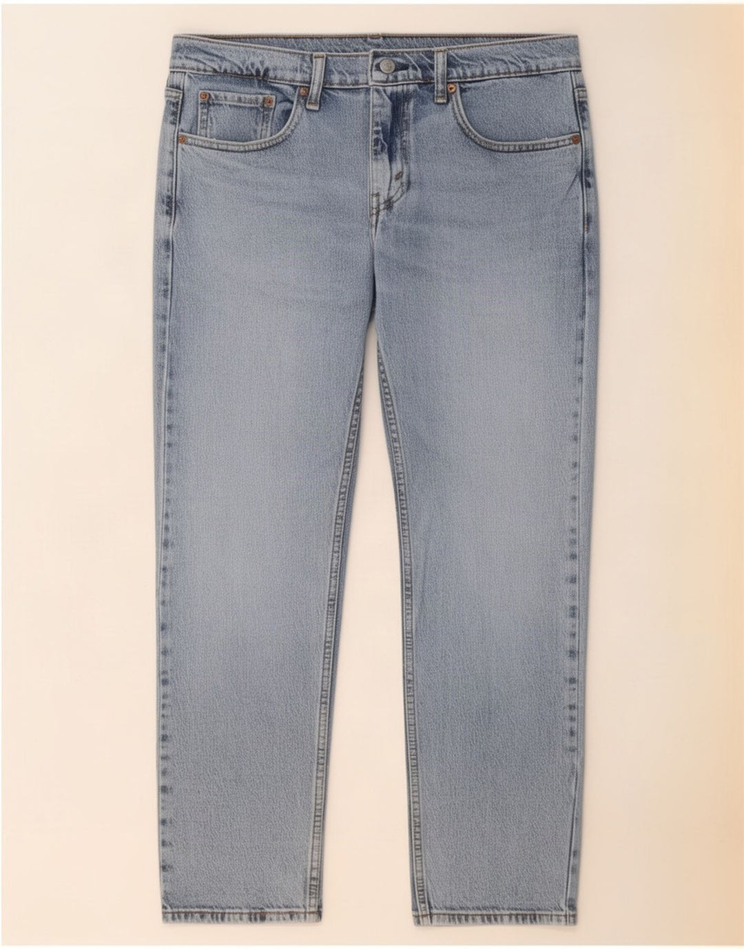 Levi's Herren 502 Tapered Jeans W32 L30 Blaue Baumwolle