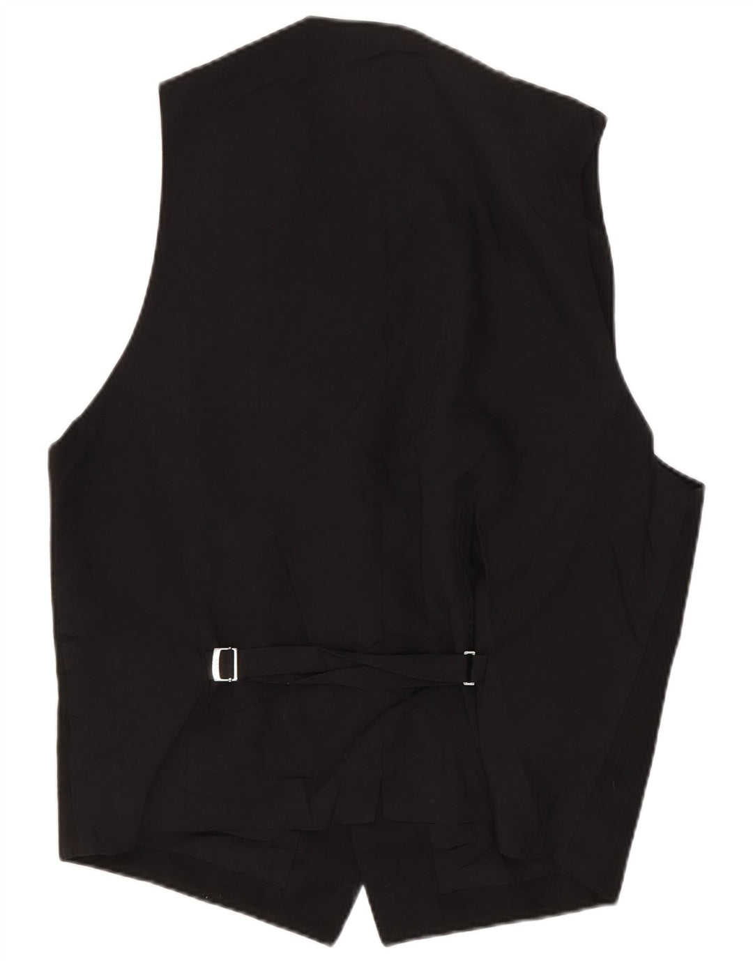 HUGO BOSS Herren Weste IT 46 Kleine schwarze Schurwolle