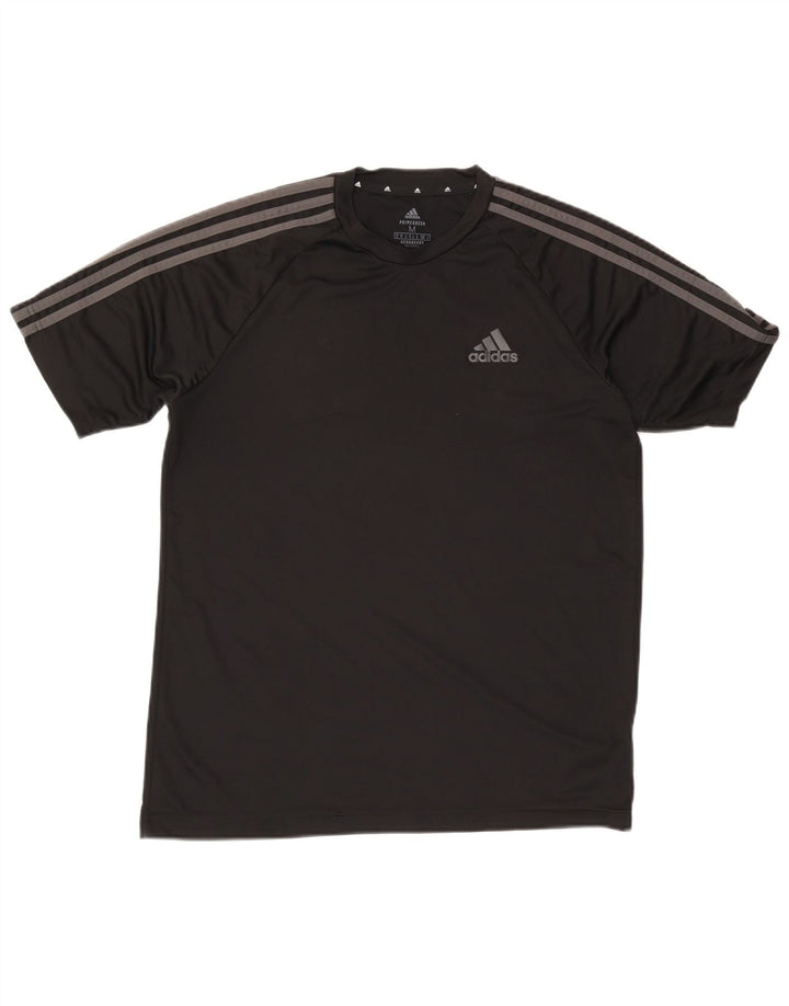 Adidas Herren Aeroready T-Shirt Top Medium Schwarz Polyester