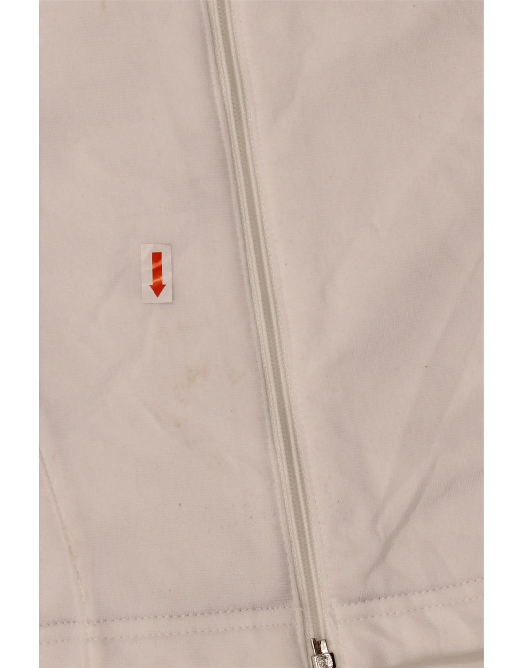 ADIDAS Damen-Trainingsanzug-Top-Jacke, UK 12, Mittelweiß, Farbblock