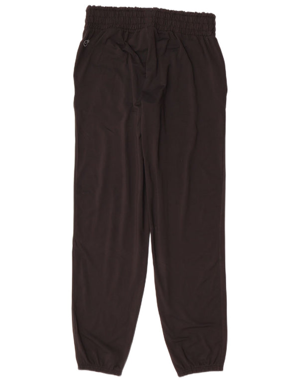 Puma Damen Trainingshose Jogger UK 12 Medium Schwarz Polyester