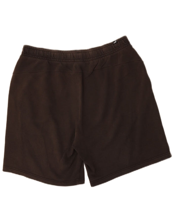 Puma Herren Sport Shorts XL Schwarz Baumwolle