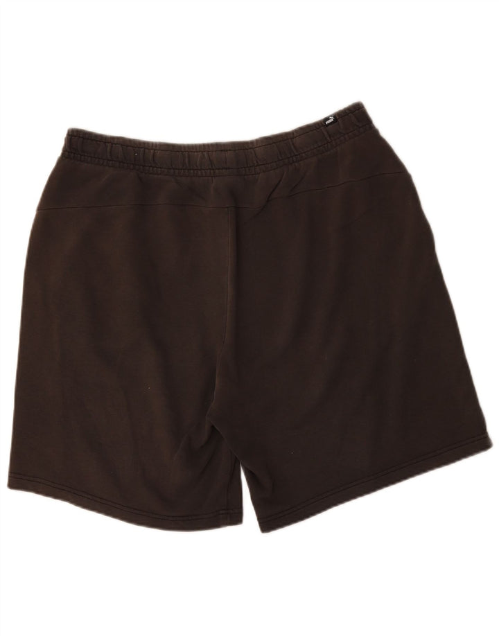 Puma Herren Sport Shorts XL Schwarz Baumwolle