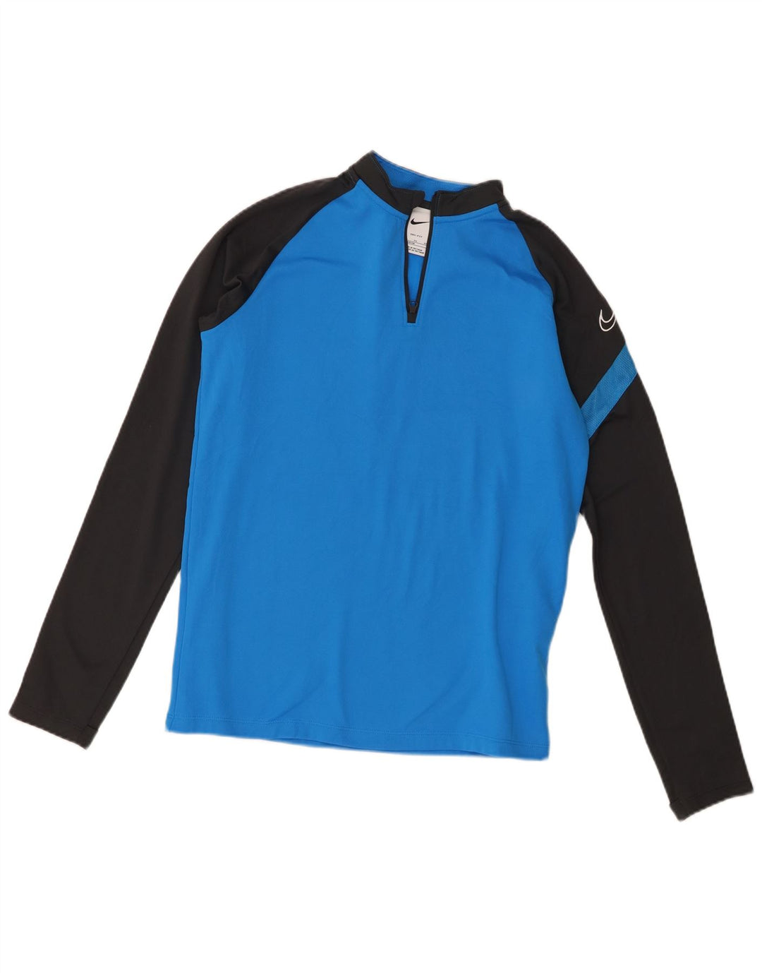 Nike Dri Fit Pullover-Trainingsanzugoberteil für Jungen, 13–14 Jahre, XL, Blau, Farbblock