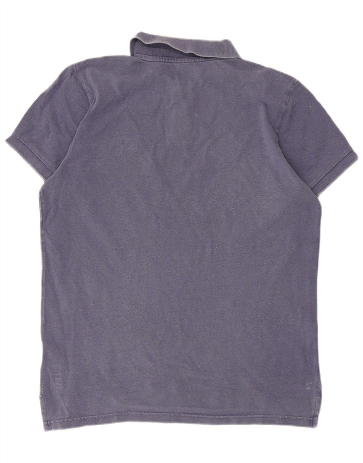 Fila Herren Poloshirt IT 58 Mittelblaue Baumwolle
