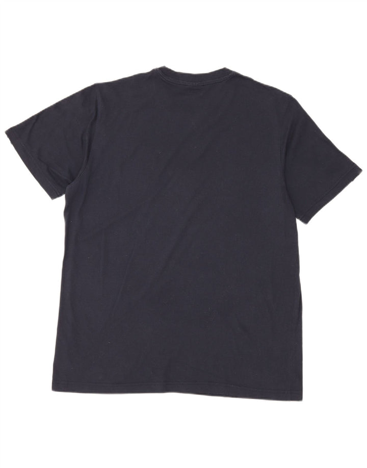 Adidas Herren Grafik T-Shirt Top Large Marineblau