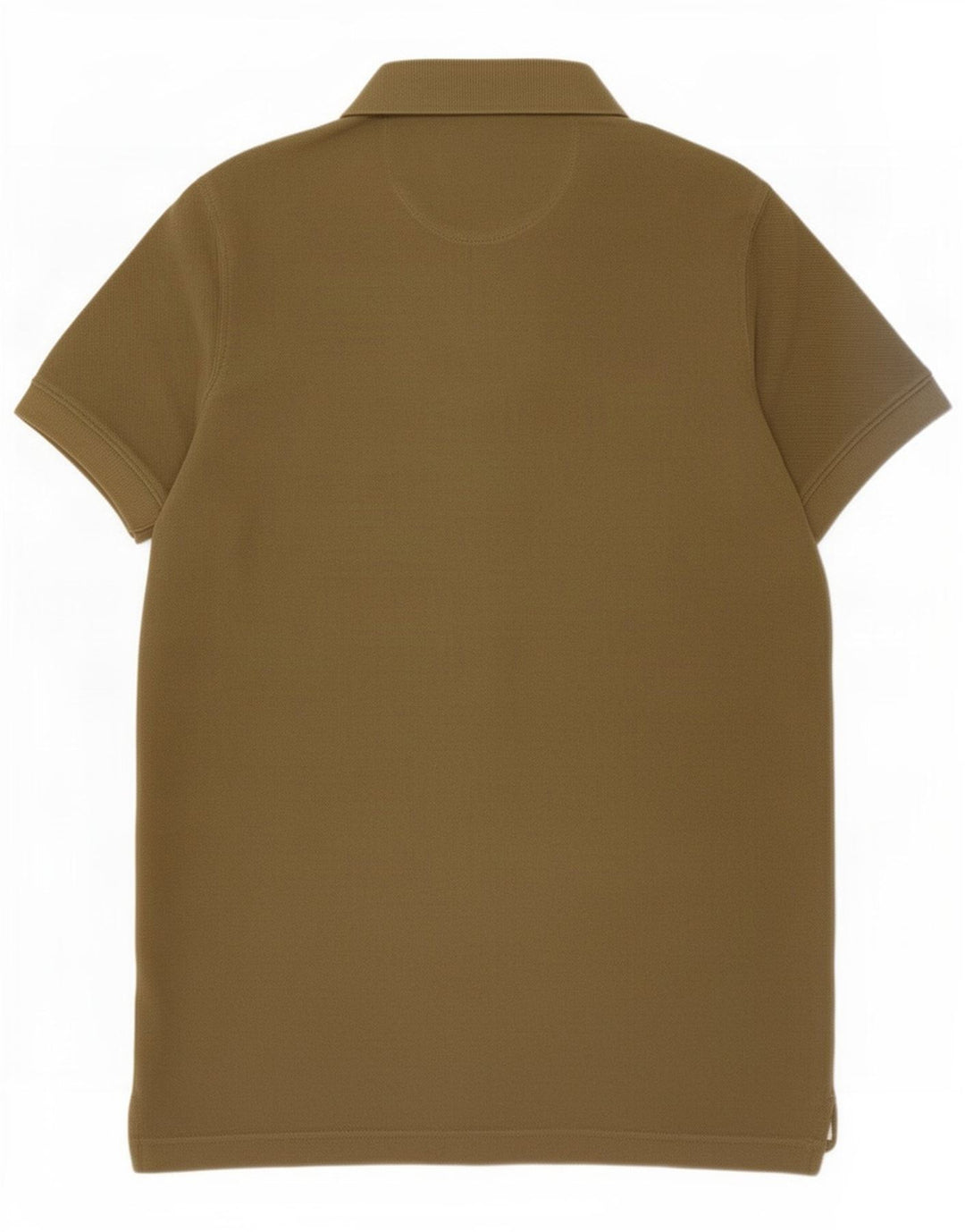 Massimo Dutti Herren Poloshirt Small Khaki Baumwolle