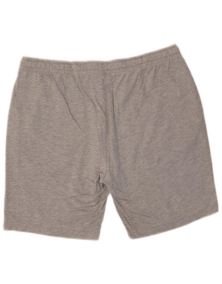 Kappa Herren Graphic Sport Shorts XL Grau Baumwolle