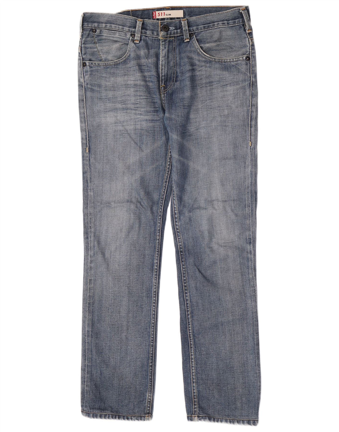Levi's Herren 511 Slim Jeans W33 L30 Blaue Baumwolle