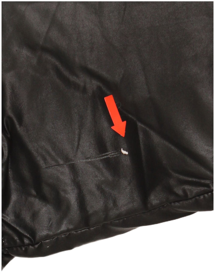 Fay Damen Wattierte Jacke UK 18 XL Schwarz Polyethylen