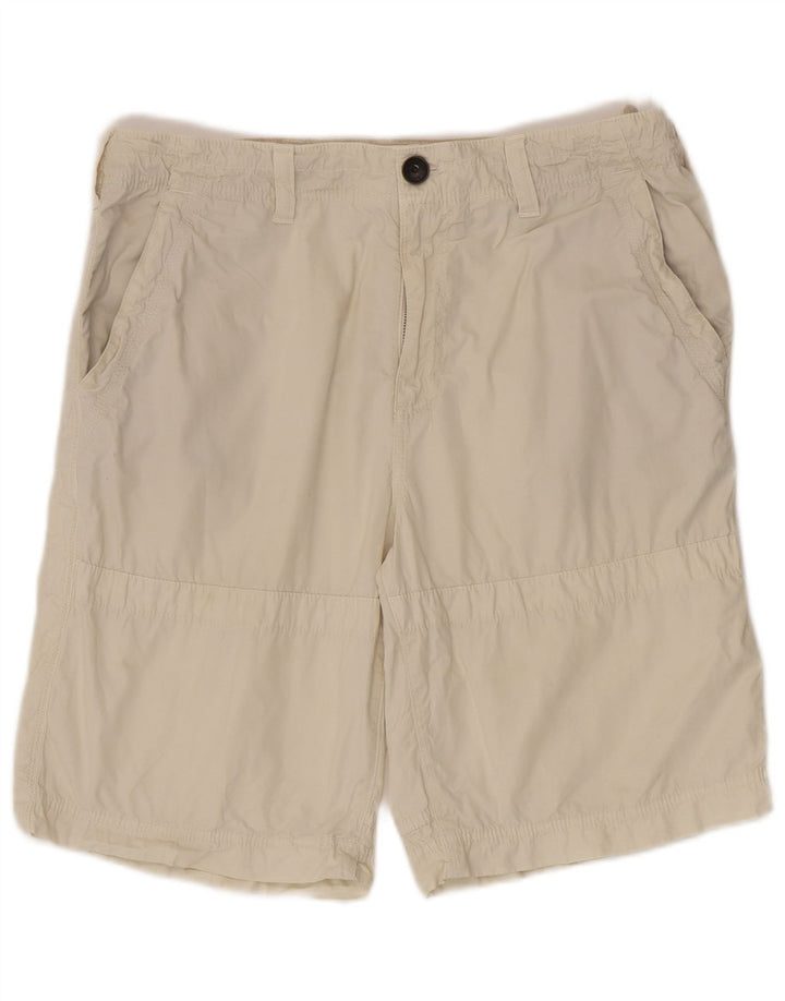 Timberland Herren Chinoshorts W34 Große graue Baumwolle