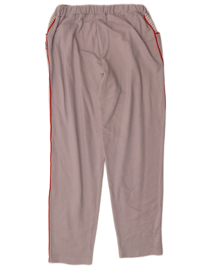 LOTTO Damen-Trainingshose IT 46 Large Grau Baumwolle