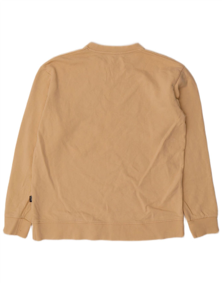 Refrigiwear Herren-Sweatshirt mit Grafik, mittelbeige Baumwolle
