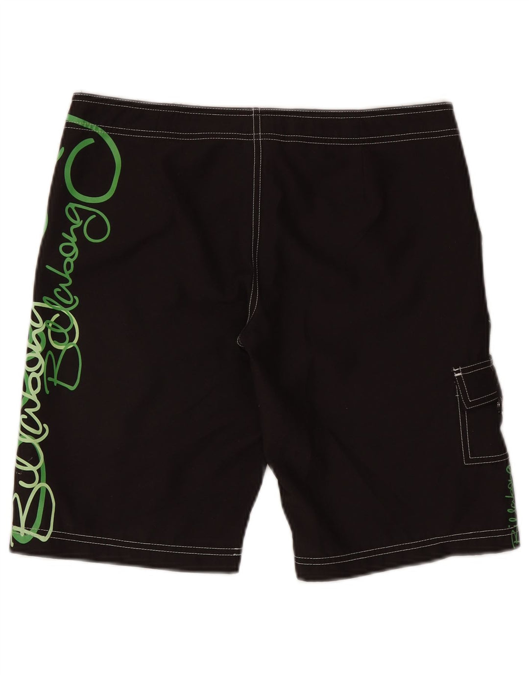 Billabong Herren-Badeshorts mit Grafik, Mittelschwarzes Polyester