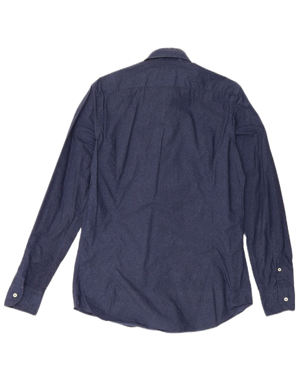 Massimo Dutti Herrenhemd Small Marineblau